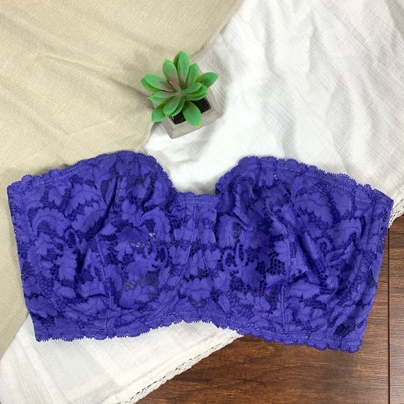 FREE PEOPLE Stretch Lace UW Love Letters Bra - Picture 3 of 12